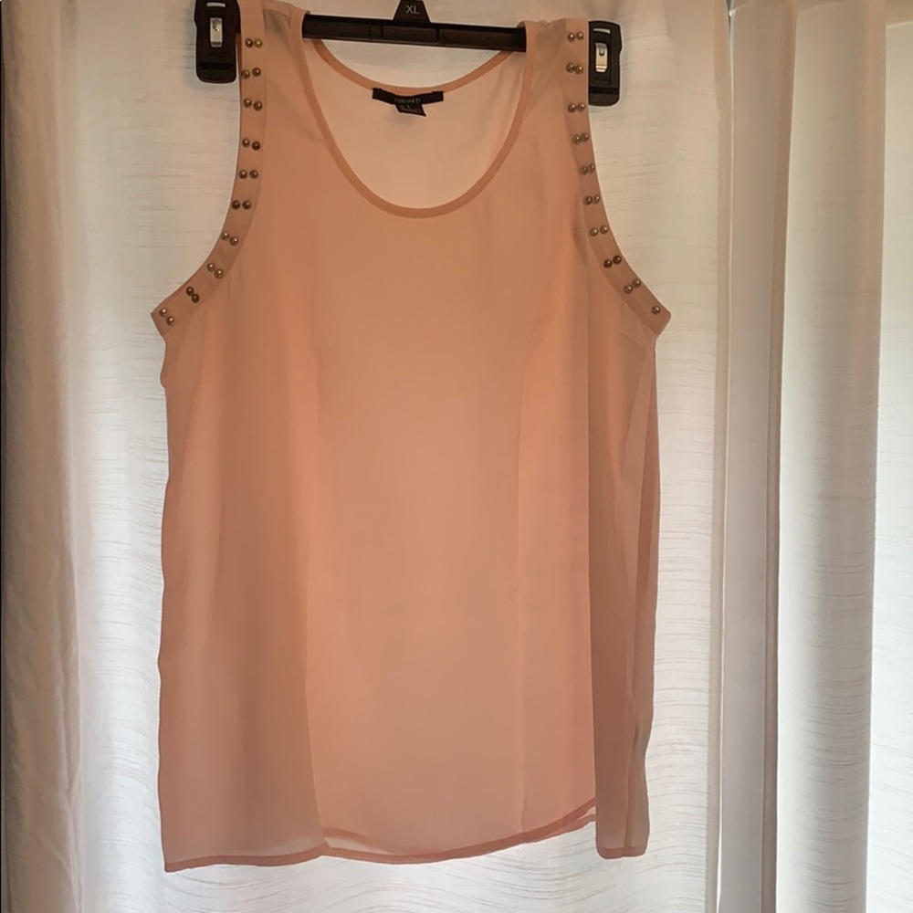 Light pink tank top
